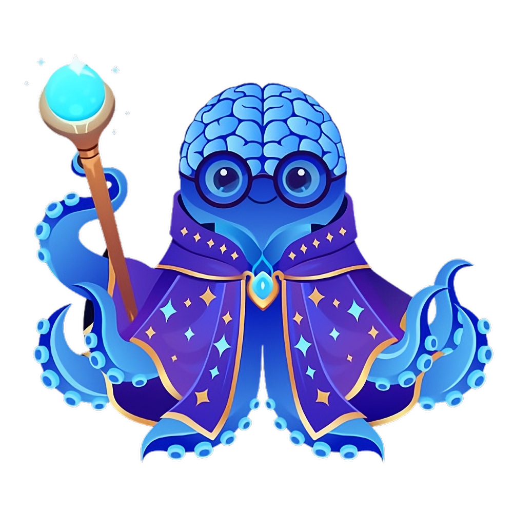 Mascota QBYRS — el Oráculo